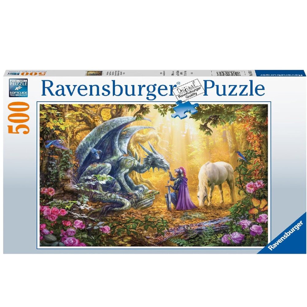 Ravensburger 500pcs Puzzle-Dragon Whisperer Made in Germany New sealed